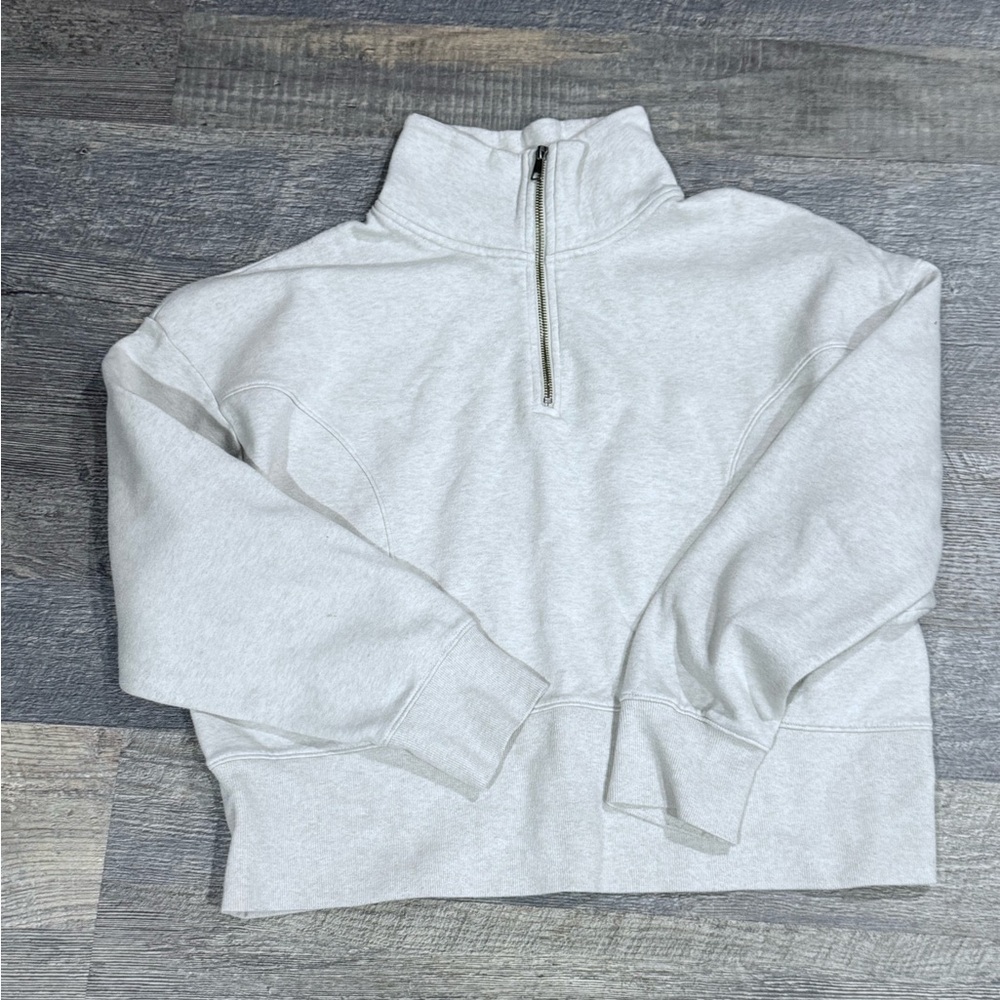 Universal Thread Gray Quarter-Zip Sweatshirt